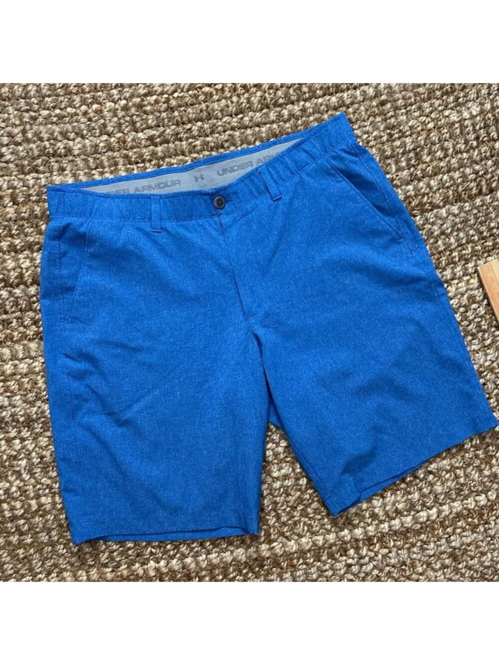 Under Armour Mens Match Play Vented Golf Shorts Mens 38 1272358-789 Blue